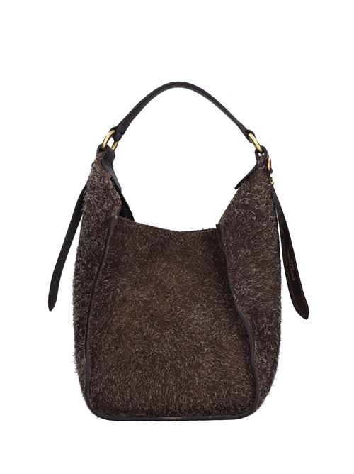 Borsa in camoscio e pelle GIANNI CHIARINI | 11135 LDN-PLMARRONE SCURO